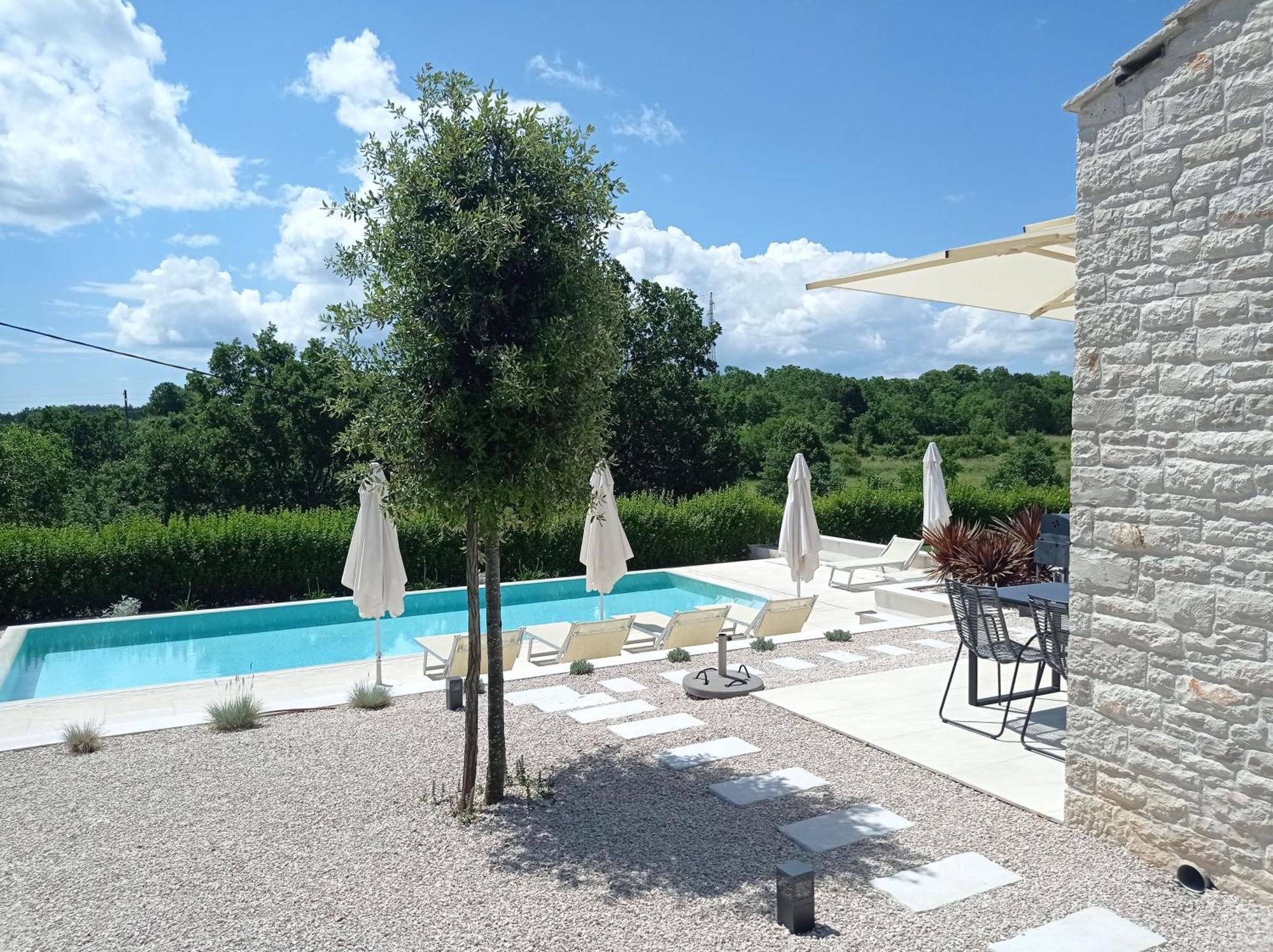 Terra Histria - Boutique Stone House Villa Oprtalj Dış mekan fotoğraf