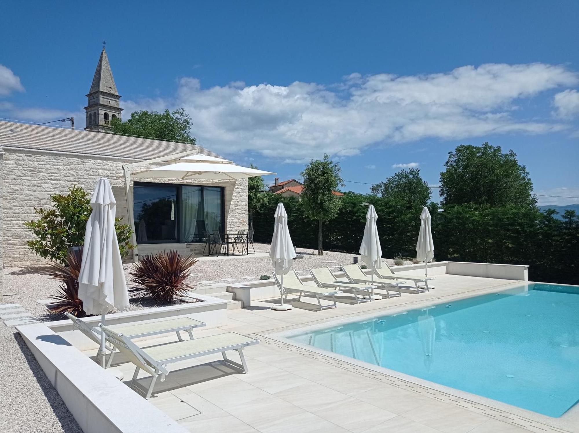 Terra Histria - Boutique Stone House Villa Oprtalj Dış mekan fotoğraf